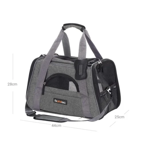 Store SONGMICS Sac voyage 44 x 25 x 28 cm Gris