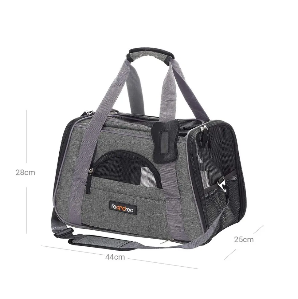 Store SONGMICS Sac voyage 44 x 25 x 28 cm Gris