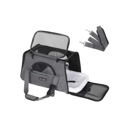 Store SONGMICS Sac voyage 44 x 25 x 28 cm Gris