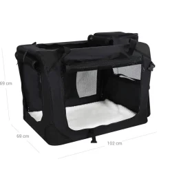 Outlet SONGMICS Sac voyage 102 x 69 x 69 cm noir