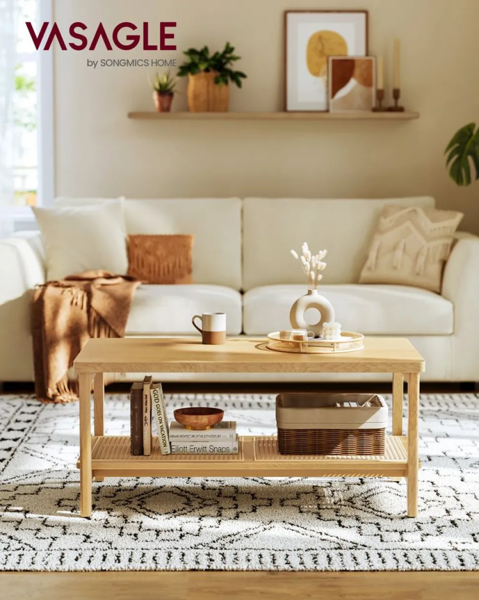 Store SONGMICS Set coiffeuse 3 miroirs ovales Blanc