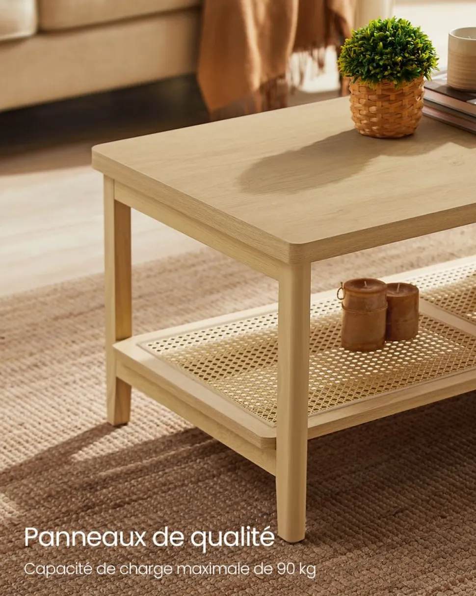 Store SONGMICS Set coiffeuse 3 miroirs ovales Blanc