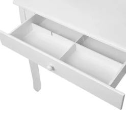 Hot SONGMICS Set coiffeuse miroir ovale