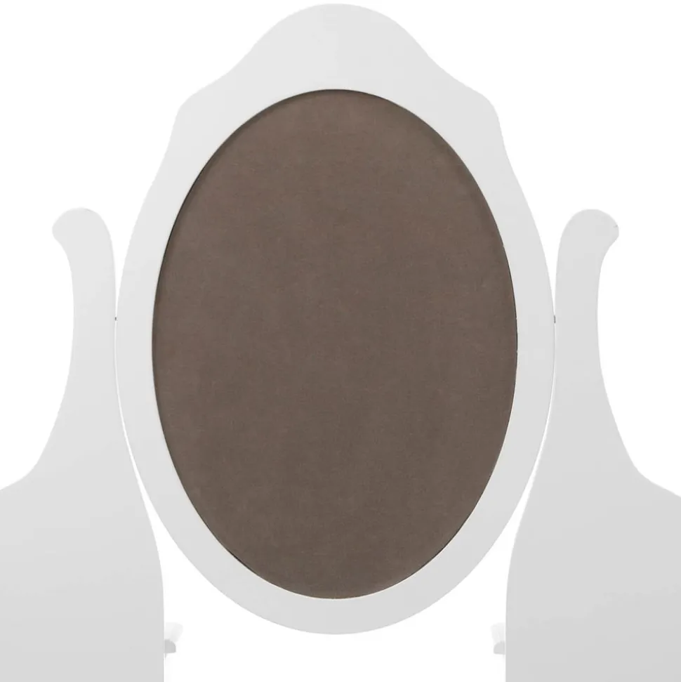 Cheap SONGMICS Set coiffeuse miroir pivotant