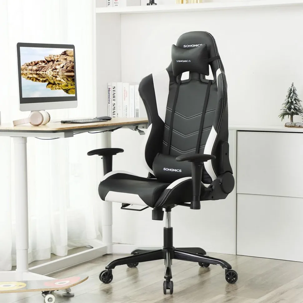Cheap SONGMICS Siège de bureau racing
