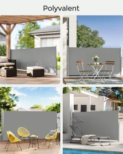 Best SONGMICS Socle fixation store Noir