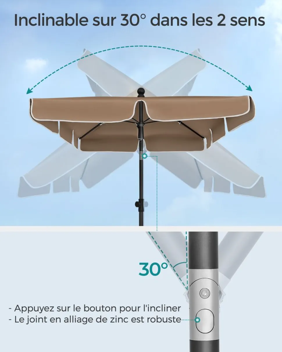 Outlet SONGMICS Store double 1,8 x 6 m
