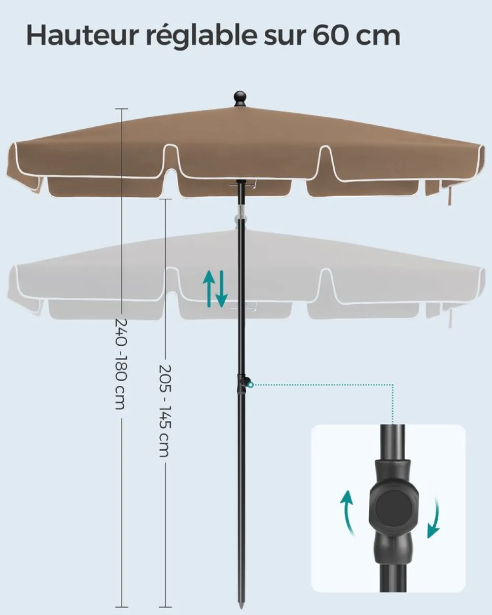 Outlet SONGMICS Store double 1,8 x 6 m