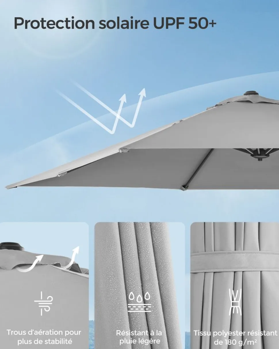 Cheap SONGMICS Store latéral 1,6 x 3 m