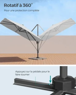 Cheap SONGMICS Store latéral 1,6 x 3 m