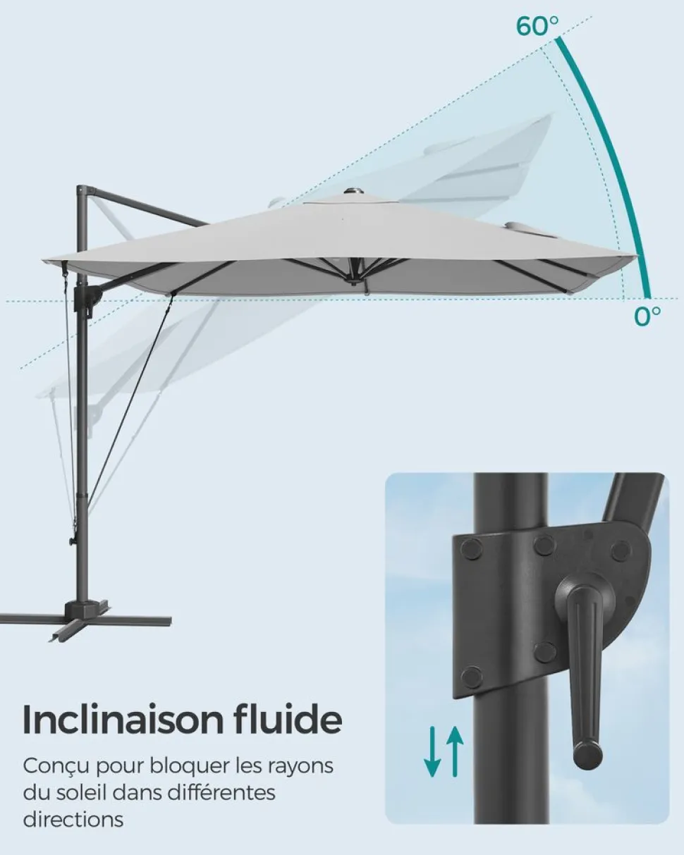 Cheap SONGMICS Store latéral 1,6 x 3 m