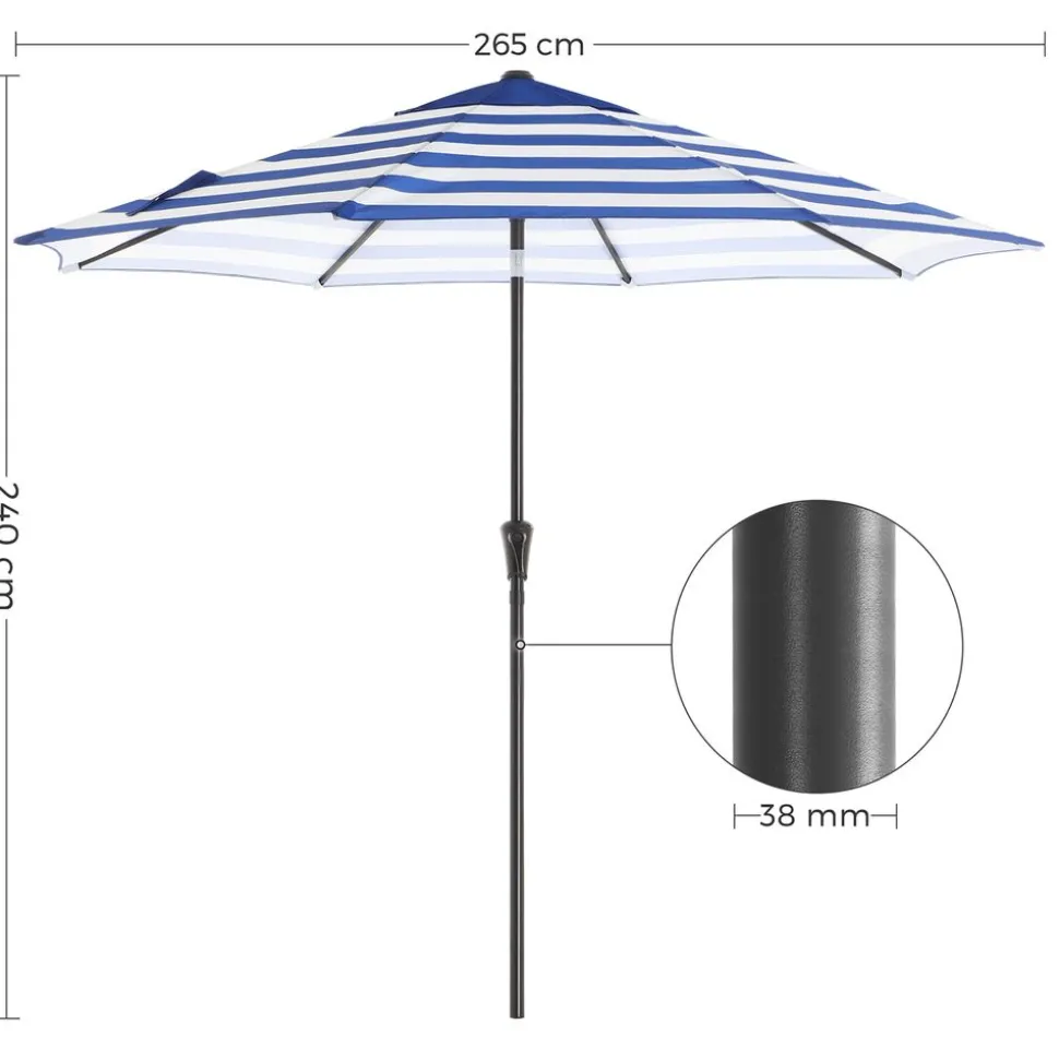 Clearance SONGMICS Store Latéral avec Caisson en Acier Gris clair