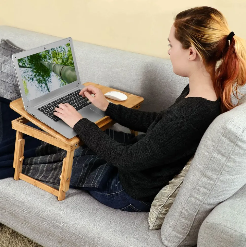 Sale SONGMICS Support bureau assis-debout