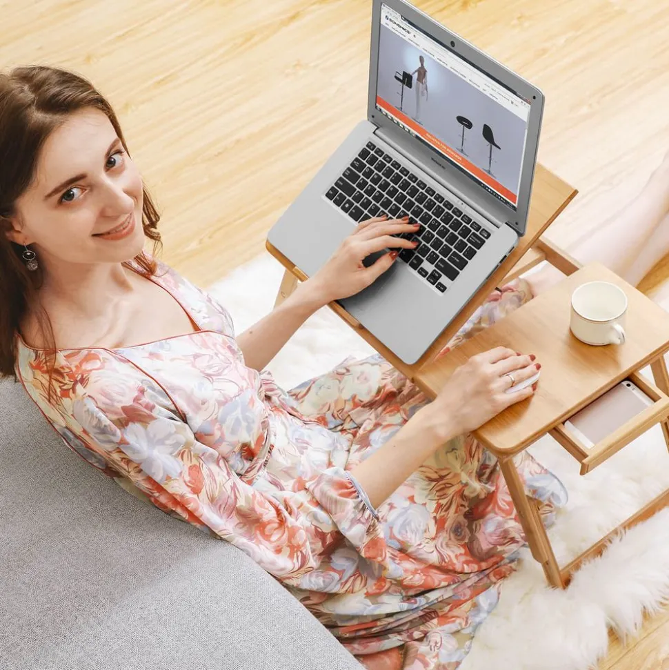 Sale SONGMICS Support bureau assis-debout