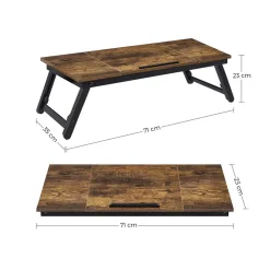 Store SONGMICS Support de bureau électrique noir