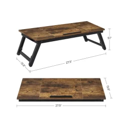 Store SONGMICS Support de bureau électrique noir