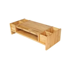 Online SONGMICS Support d'ordinateur bambou