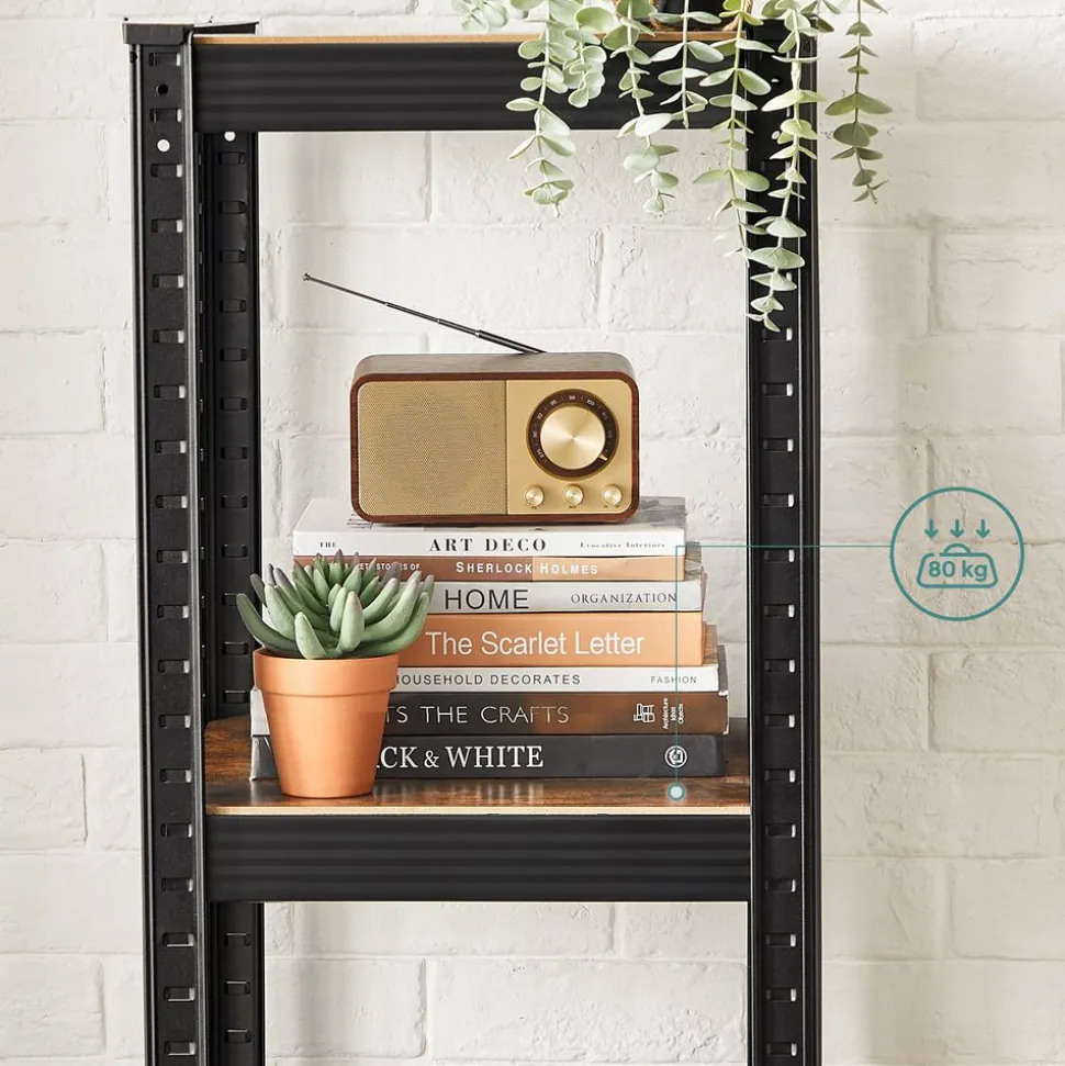 Clearance SONGMICS Support pour four à micro-ondes beige chêne et blanc classique