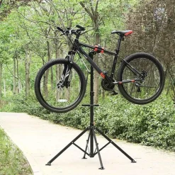 Online SONGMICS Support réparation vélo alu Noir