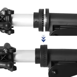 Sale SONGMICS Support réparation vélo fer TPR