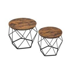 Cheap SONGMICS Table basse grille industriel