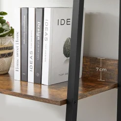 Hot SONGMICS Table basse maille industriel Marron Rustique