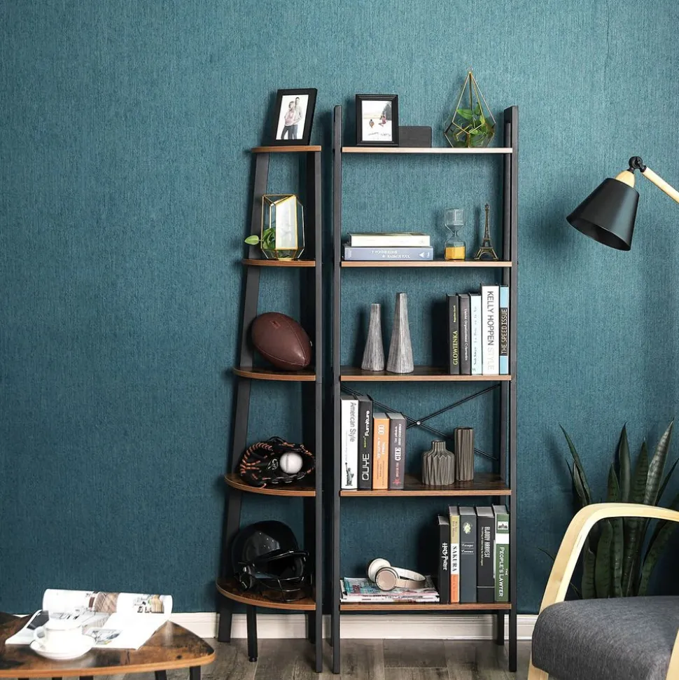 Sale SONGMICS Table basse rabattable rustique Brun Vintage Noir