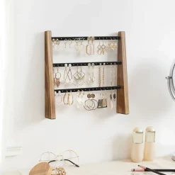 Discount SONGMICS Table basse style moderne blanc marbré et noir d'encre