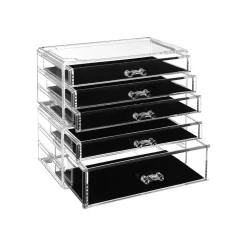 Shop SONGMICS Table basse tiroirs boisé blanc Brun Vintage Blanc