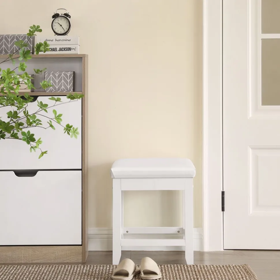 Hot SONGMICS Table console 3 niveaux industriel Brun Vintage Noir