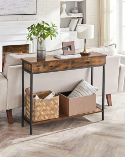 Cheap SONGMICS Table console 2 tiroirs