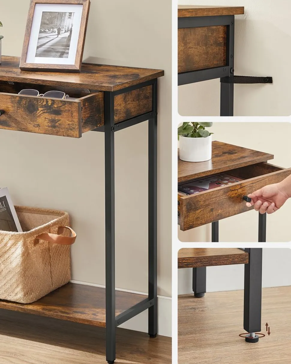 Cheap SONGMICS Table console 2 tiroirs