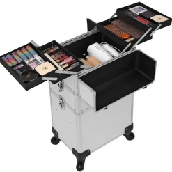 Hot SONGMICS Table console fine noir boisé