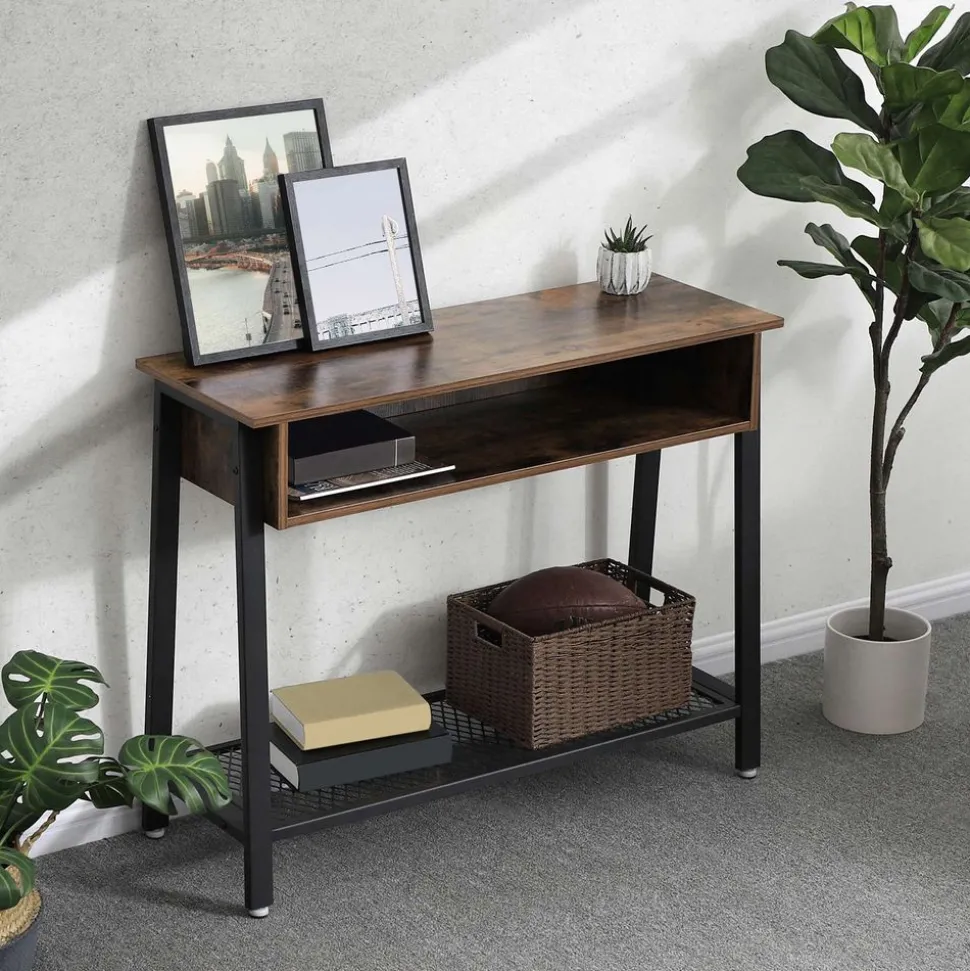 Flash Sale SONGMICS Table console maille avec tiroir