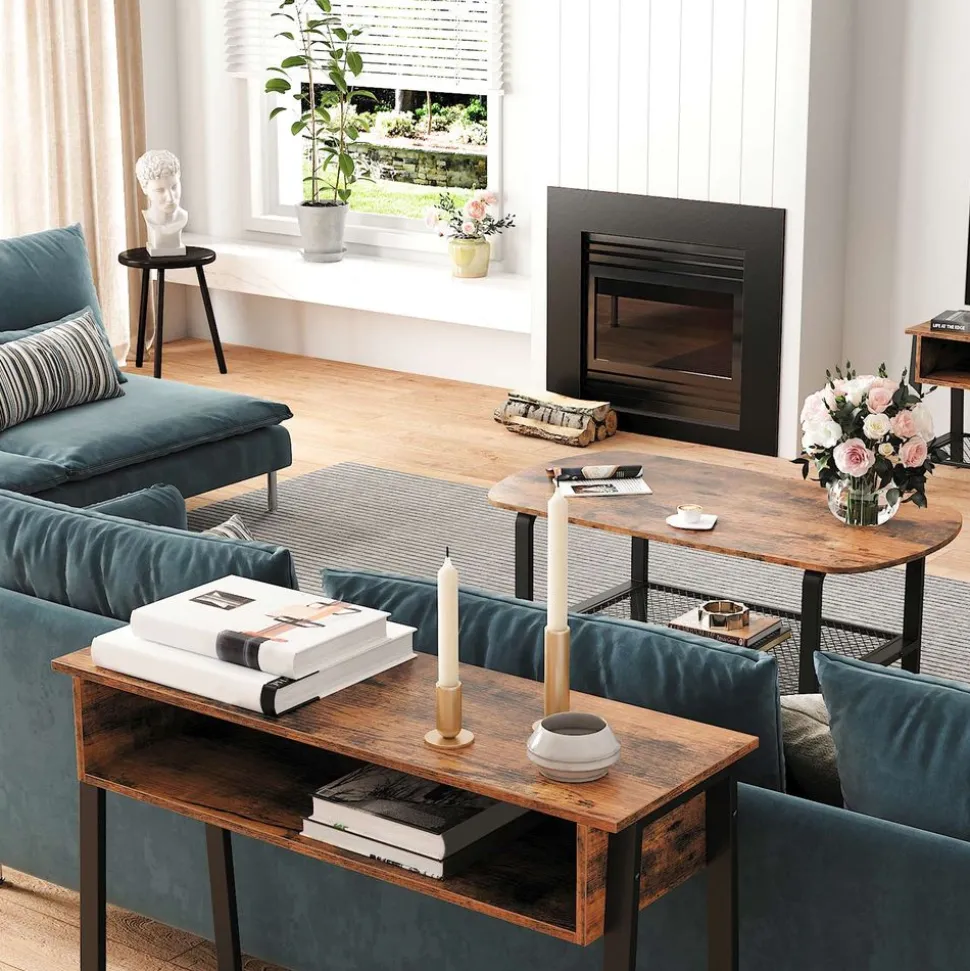 Flash Sale SONGMICS Table console maille avec tiroir