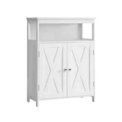 Fashion SONGMICS Table console verre doré