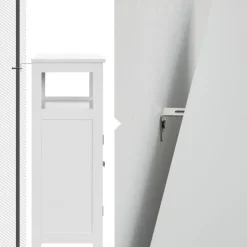 Fashion SONGMICS Table console verre doré