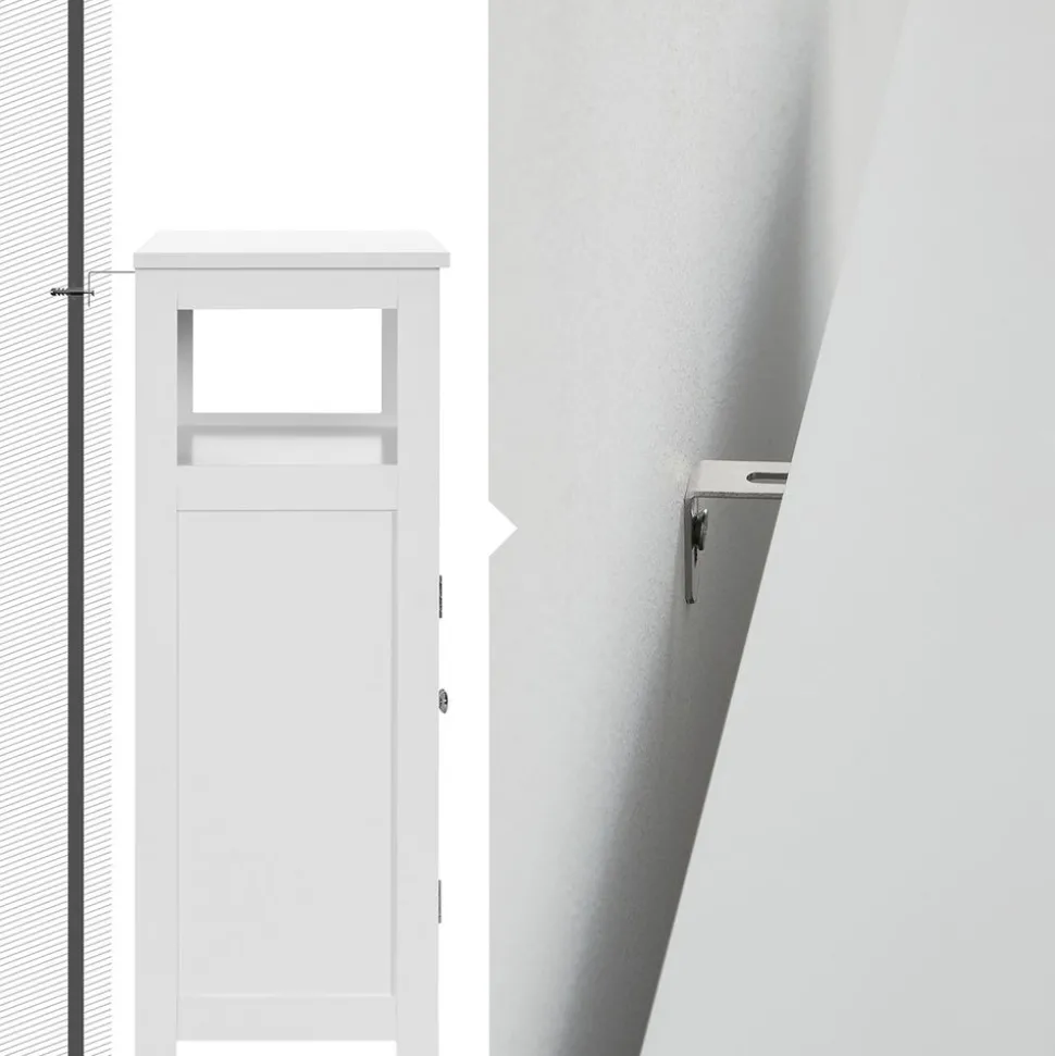 Fashion SONGMICS Table console verre doré