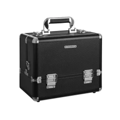 Clearance SONGMICS Table console verre noir