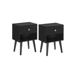 Best Sale SONGMICS Table d'Appoint Marron Rustique + Noir