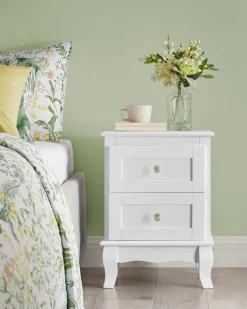 Cheap SONGMICS Table d’appoint avec multiprise marron rustique et noir classique