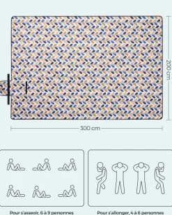 Clearance SONGMICS Table d'appoint avec multiprise marron rustique noir