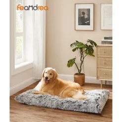 Best SONGMICS Table d’appoint en forme de c avec sac de rangement en tissu noir boisé