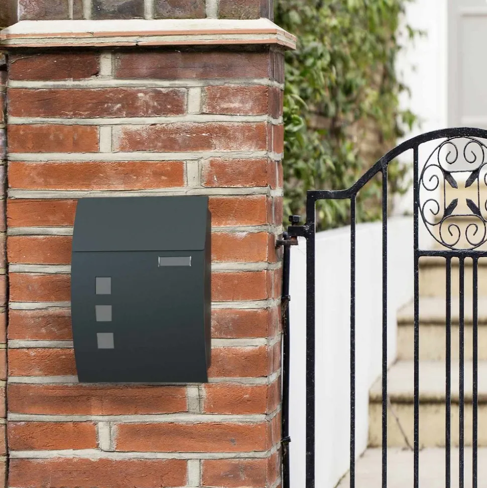 Best SONGMICS Table d’appoint fine multiprise 3 niveaux marron rustique