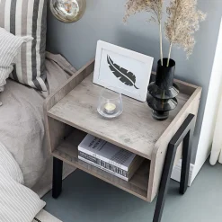 Best Sale SONGMICS Table d'appoint grège