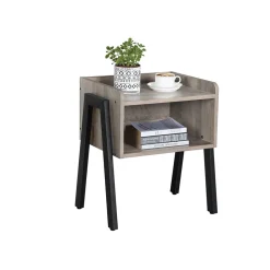 Best Sale SONGMICS Table d'appoint grège