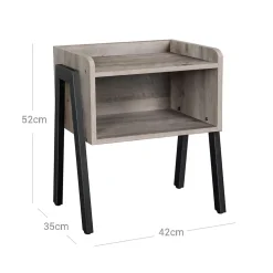 Best Sale SONGMICS Table d'appoint grège