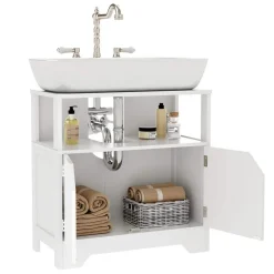 Shop SONGMICS Table d'appoint grille Marron Rustique + Noir II