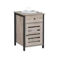 Shop SONGMICS Table d'appoint persienne grège