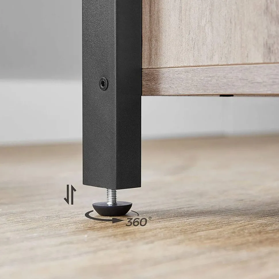 Shop SONGMICS Table d'appoint persienne grège